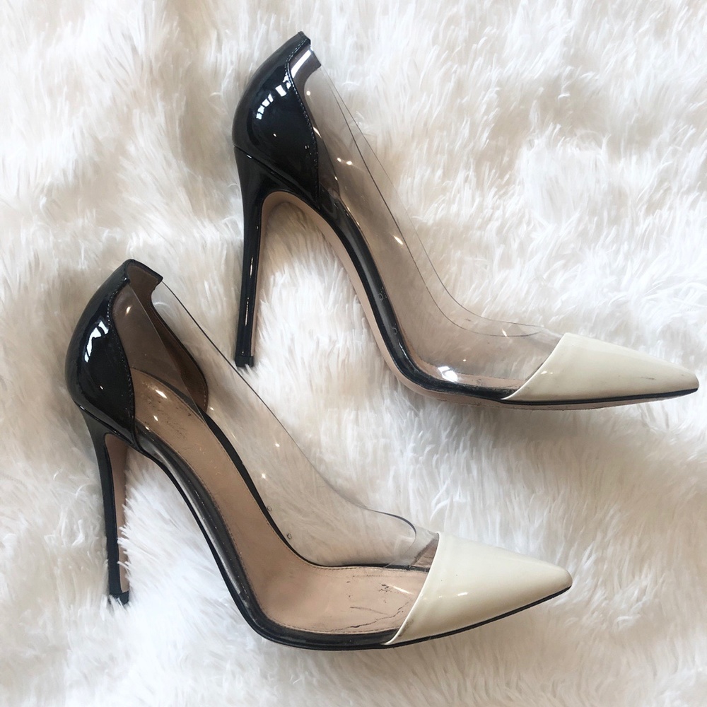 Gianvito Rossi Plexi Pump Heels  38
